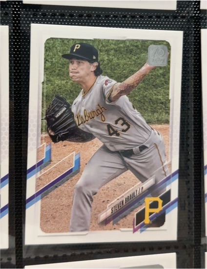 2021 Topps Update #US99 Steven Brault — front