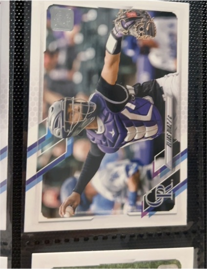 2021 Topps Update #US281 Elias Diaz — front