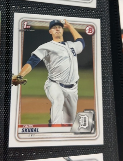 2020 Bowman Prospects #BP-108 Tarik Skubal — front