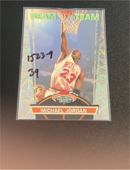 1993 Topps Stadium Club #39 Michael Jordan Beam Team — front
