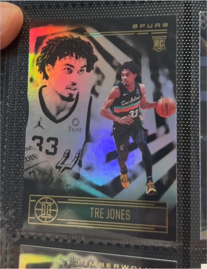 2020-21 Panini Illusions #198 Tre Jones — front