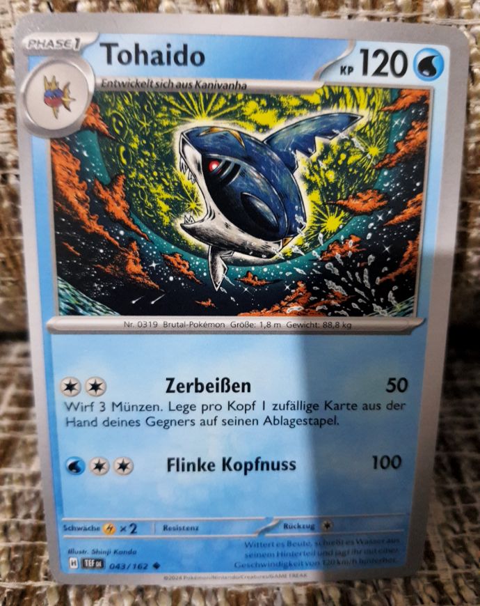 2024 Pokémon Temporal Forces #043 Tohaido — front