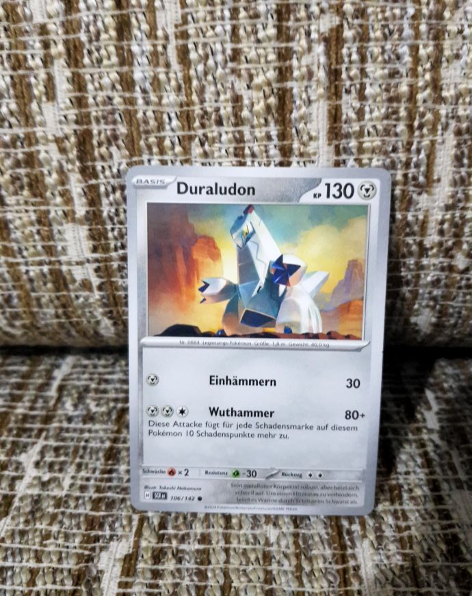2024 Pokémon TCG Stellar Crown #106 Duraludon — front