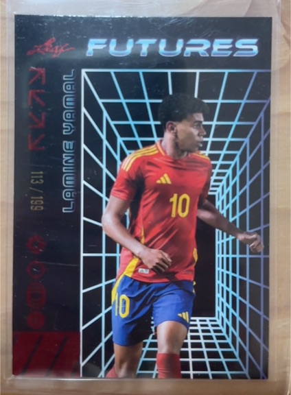 2024 Leaf Futures Multi Sport #128 Lamine Yamal — front