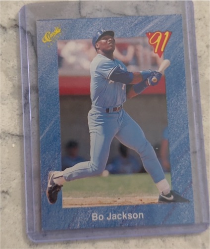 1991 Classic #T48 Bo Jackson — front