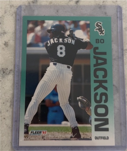1992 Fleer #86 Bo Jackson — front