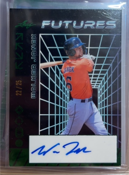2024 Leaf Futures Multi Sport #A-WJ1 Walker Janek — front