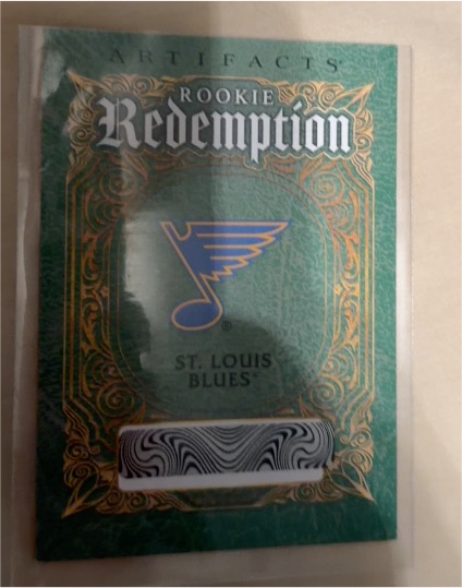 2025-26 Upper Deck Artifacts Rookie Redemption #RED-225 St. Louis Blues — front