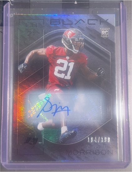 2025 Panini Black #CB21 Benjamin Morrison — front