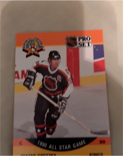 1990-91 Pro Set #340 Wayne Gretzky All Star Game — front