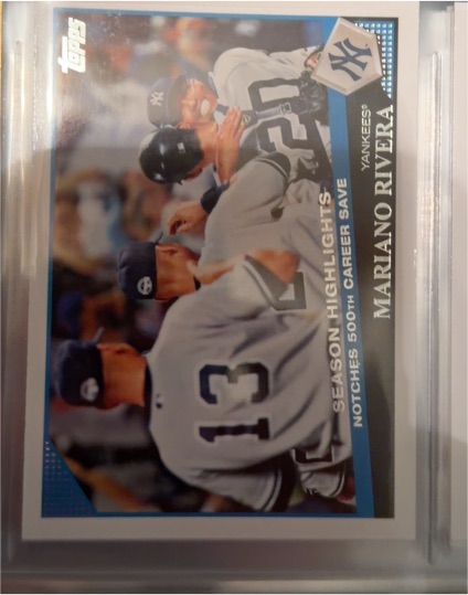 2009 Topps Updates & Highlights #UH180 Mariano Rivera — front