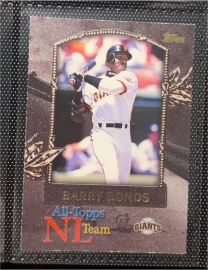 2000 Topps All-Topps NL Team #AT7 Barry Bonds — front