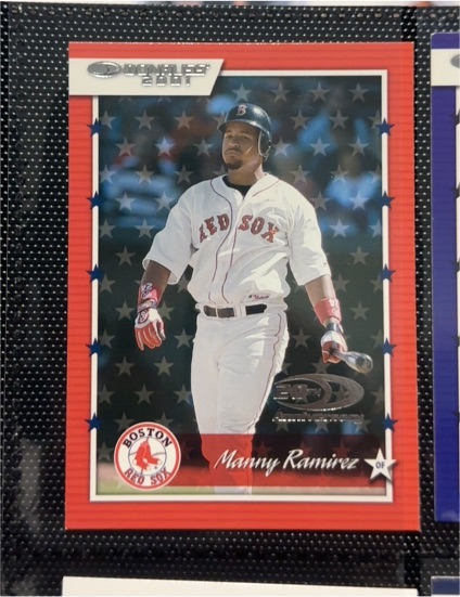 2001 Donruss #14 Manny Ramirez — front