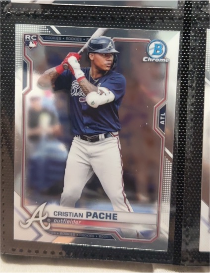2021 Bowman Chrome #69 Cristian Pache — front