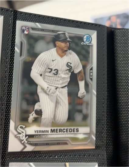 2021 Bowman Chrome #88 Yermin Mercedes — front