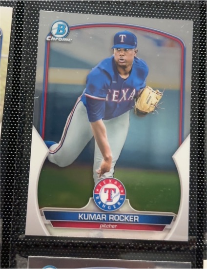 2023 Bowman Chrome #BCP-39 Kumar Rocker — front