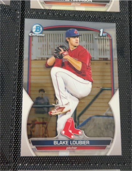 2023 Bowman Chrome #BCP-122 Blake Loubier — front