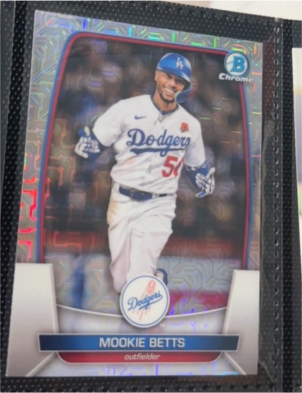 2023 Bowman Chrome #20 Mookie Betts — front