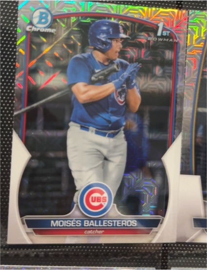 2023 Bowman Chrome #BCP-11 Moises Ballesteros — front