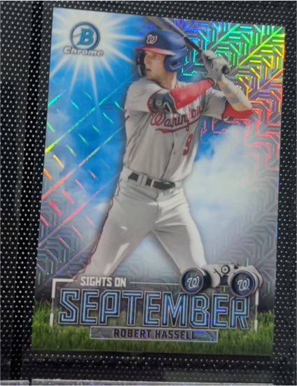 2023 Bowman Chrome #SOS-13 Robert Hassell III Sights On September — front