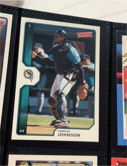 2002 Upper Deck Victory #389 Charles Johnson — front