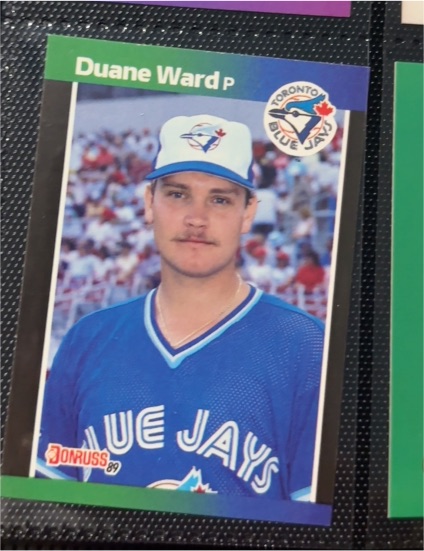 1989 Donruss #543 Duane Ward — front
