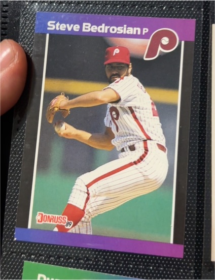 1989 Donruss #75 Steve Bedrosian — front