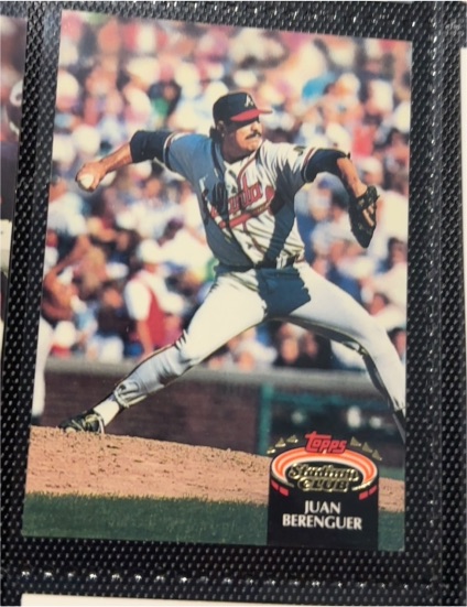 1992 Topps Stadium Club #44 Juan Berenguer — front