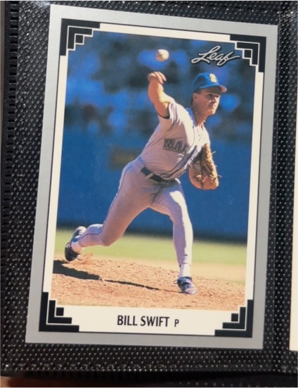 1991 Leaf #380 Bill Swift — front