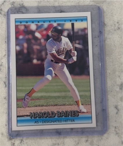 1992 Donruss #68 Harold Baines — front