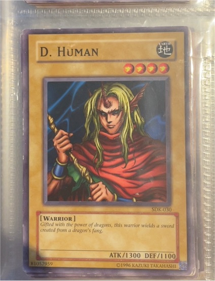 Yu-Gi-Oh! Starter Deck: Kaiba #SDK-030 D. Human — front