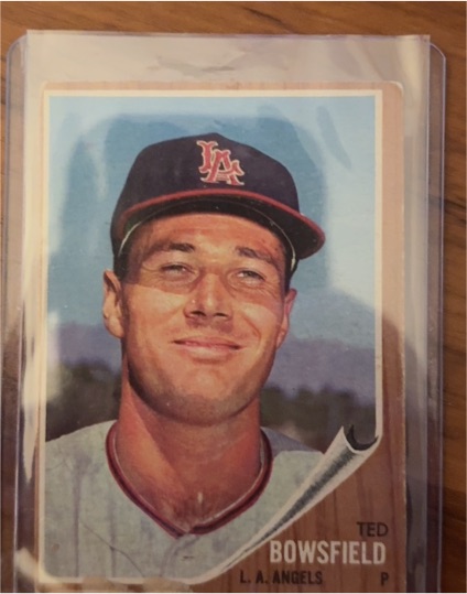 1962 Topps #369 Ted Bowsfield — front