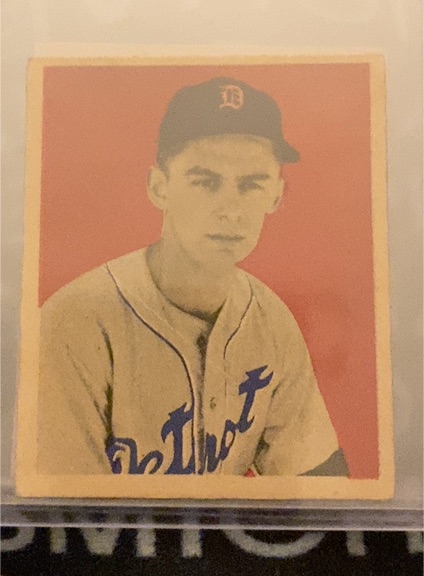 1949 Bowman #10 Ted Gray — front