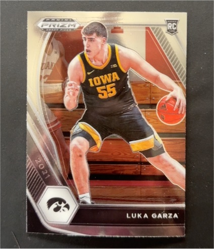 2021 Panini Prizm Draft Picks #51 Luka Garza — front