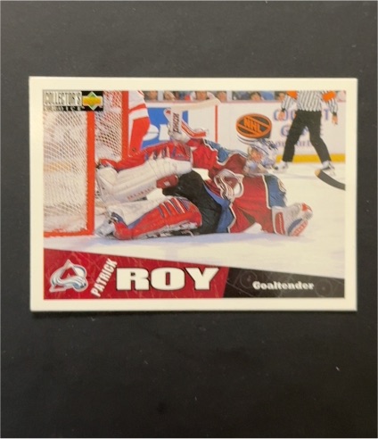 1996-97 Collector's Choice #65 Patrick Roy — front