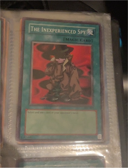 1996 Yu-Gi-Oh! SDK-037 The Inexperienced Spy — front