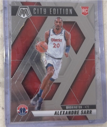 2024-25 Panini Mosaic City Edition #278 Alexandre Sarr — front