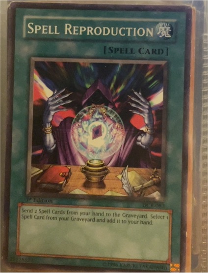 Yu-Gi-Oh! 2003 Spell Reproduction DCR-083 — front