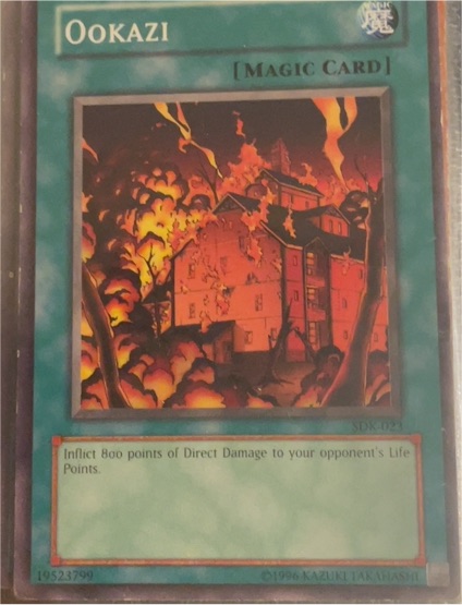 1996 Yu-Gi-Oh! SDK-023 Ookazi — front