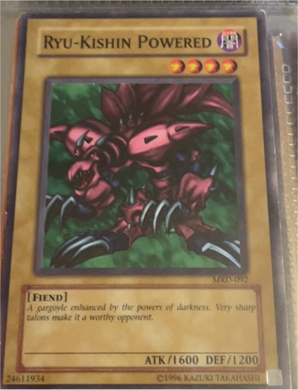 1996 Yu-Gi-Oh! MRD-092 Ryu-Kishin Powered — front
