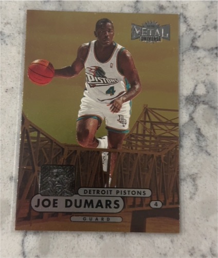 1997-98 Skybox Metal Universe #90 Joe Dumars — front