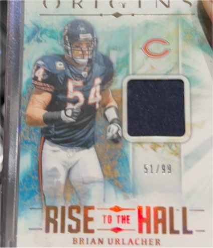 2024 Panini Origins Rise to the Hall #RTH-BUR Brian Urlacher — front