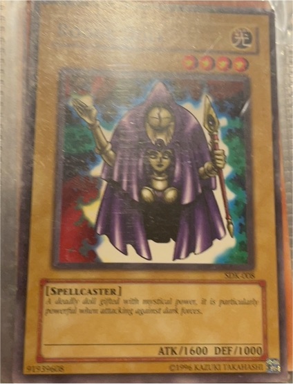 Yu-Gi-Oh! 1996 SDP-005 Rogue Doll — front