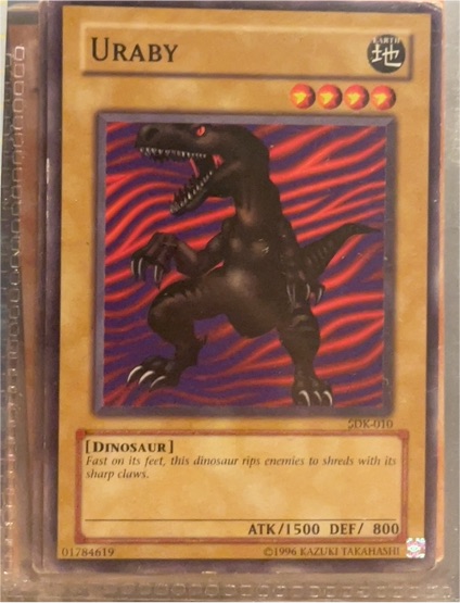 Yu-Gi-Oh! SDK-010 Uraby — front