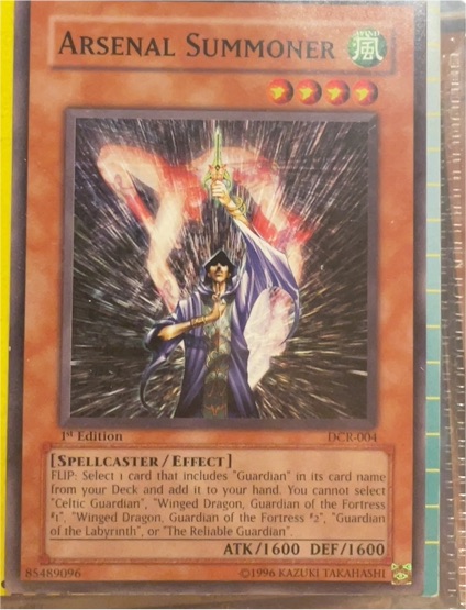 Yu-Gi-Oh! Dark Crisis #DCR-004 Arsenal Summoner — front