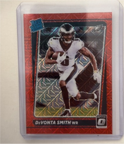 2021 Donruss Optic #205 DeVonta Smith — front