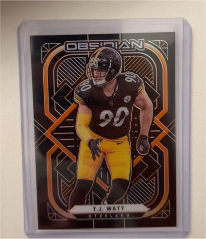 2024 Panini Obsidian T.J. Watt — front