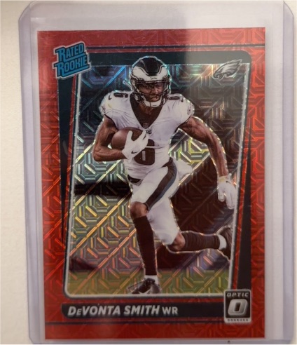 2021 Panini Donruss Optic #205 DeVonta Smith — front