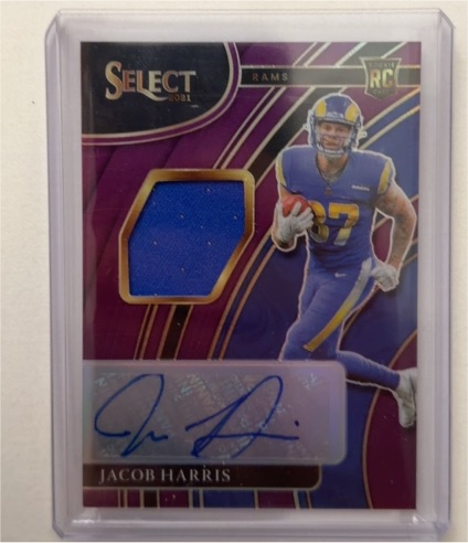 2021 Panini Select #13 Jacob Harris — front