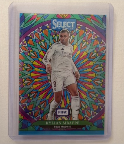 2024-25 Panini Select La Liga #19 Kylian Mbappe — front